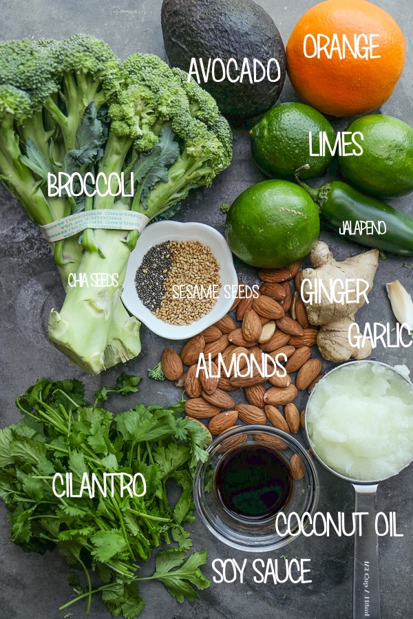 Lime Ginger Broccoli Salad is a great way to wake up your taste buds and give your body a good RESET. Find the recipe on Shutterbean.com!