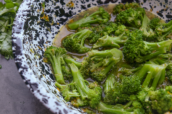 Lime Ginger Broccoli Salad is a great way to wake up your taste buds and give your body a good RESET. Find the recipe on Shutterbean.com!