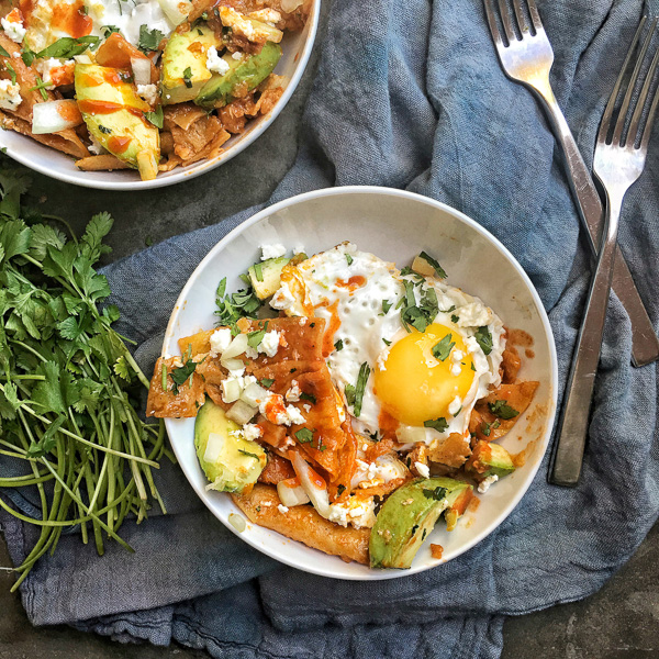 See how easy it is to make Chilaquiles at home! Find the recipe on Shutterbean.com