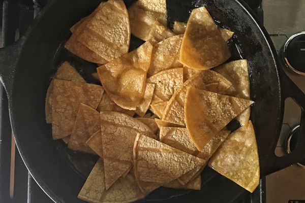 See how easy it is to make Chilaquiles at home! Find the recipe on Shutterbean.com