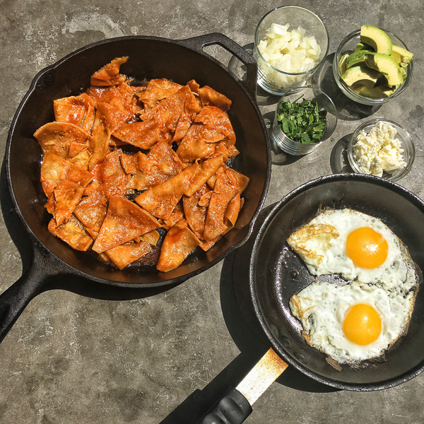 See how easy it is to make Chilaquiles at home! Find the recipe on Shutterbean.com