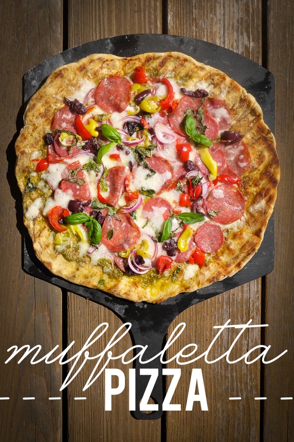 Muffuletta Pizza