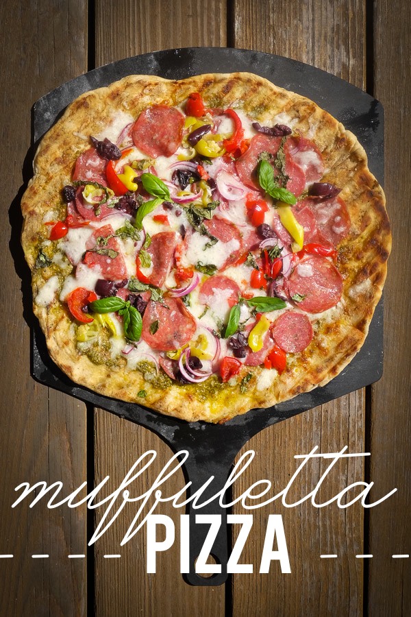 Turn the classic muffuletta sandwich into a pizza with this Muffuletta Pizza. Find the recipe on Shutterbean.com!