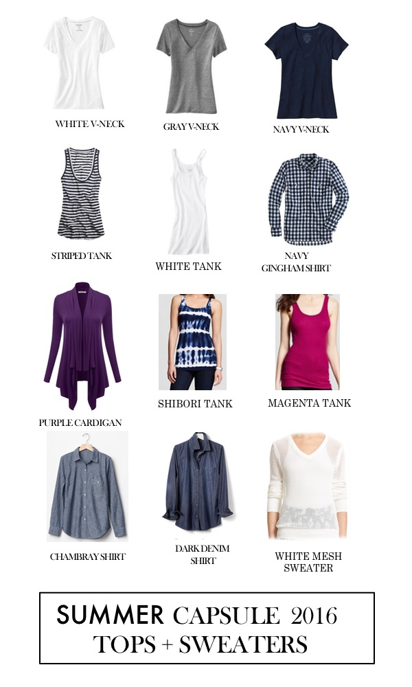 Summer Capsule Wardrobe on Shutterbean.com!