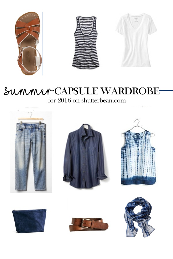 Summer Capsule Wardrobe on Shutterbean.com!