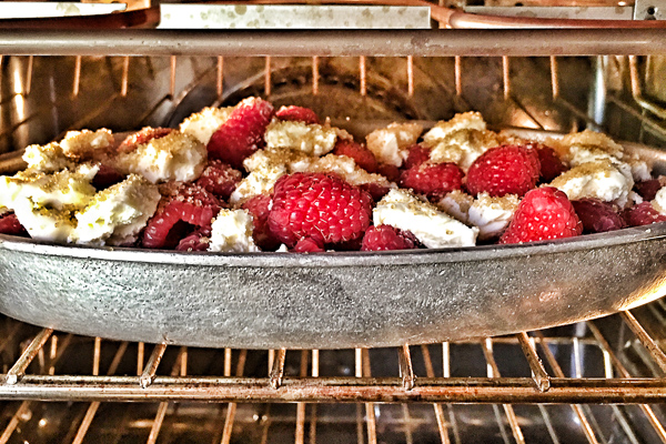Broiled Raspberry Brûlée is one of the easiest desserts you can make this summer. Find the recipe on Shutterbean.com!
