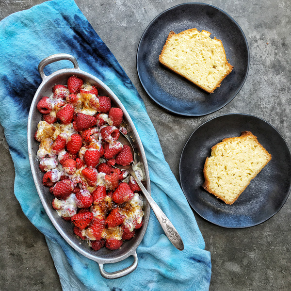 Broiled Raspberry Brûlée is one of the easiest desserts you can make this summer. Find the recipe on Shutterbean.com!