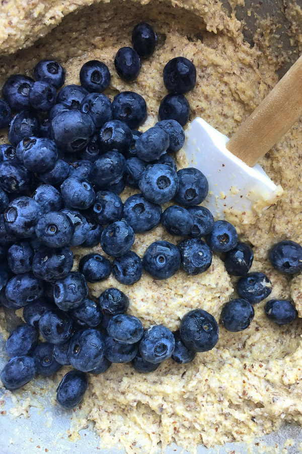 Gluten Free Blueberry Cornmeal Muffins for your weekday breakfasts. Find the recipe on Shutterbean.com!