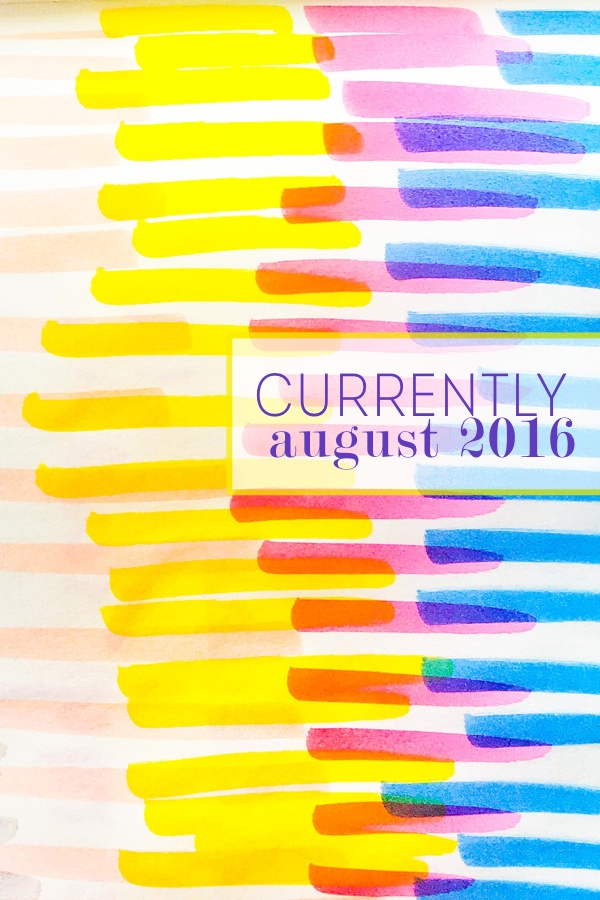Currently - August 2016 on Shutterbean.com