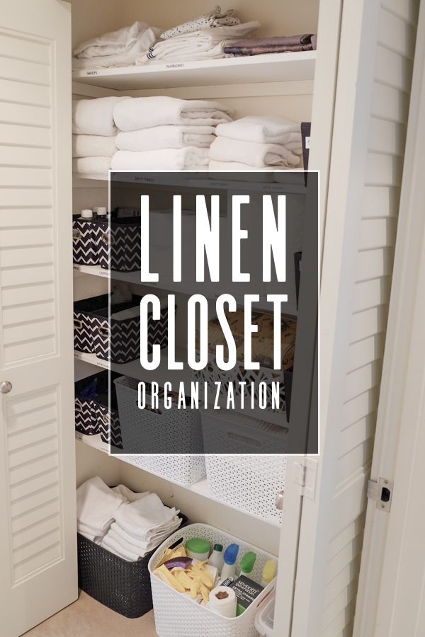 Linen Closet Organization