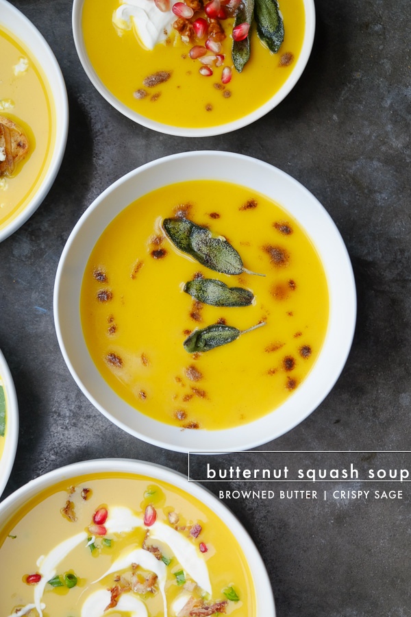 Turn Imagine's Organic Butternut Squash Soup into 8 different soups with toppings! Find all of the soup inspiration on Shutterbean.com!