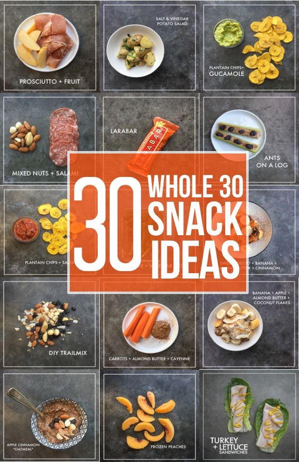 Whole 30 Snack Ideas (30 of them!)