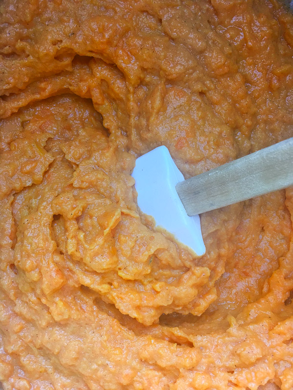 Pecan Topped Sweet Potatoes for a traditional Thanksgiving Feast! Find the recipe on Shutterbean.com