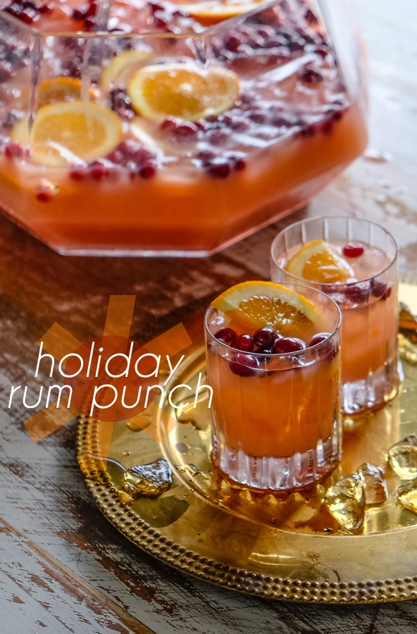 Your holidays will get tropical with Holiday Rum Punch. Find the recipe on Shutterbean.com!