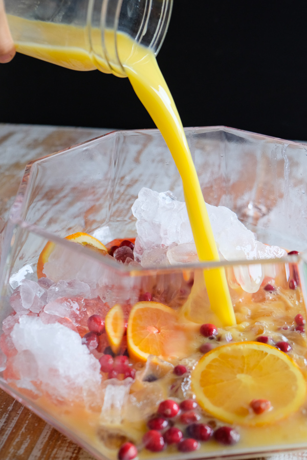 Your holidays will get tropical with Holiday Rum Punch. Find the recipe on Shutterbean.com!