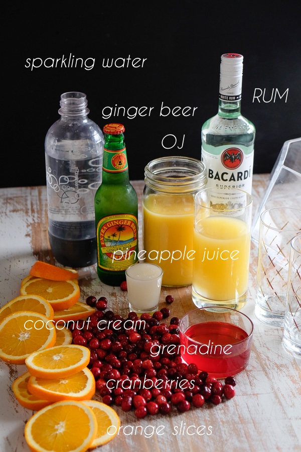 Your holidays will get tropical with Holiday Rum Punch. Find the recipe on Shutterbean.com!