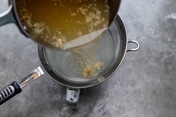 Soothe your throat & relax with this Lemon Ginger Elixir. Find the recipe on Shutterbean.com!