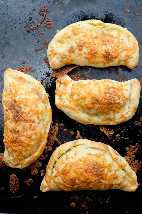 If you're looking for a great vegetarian weeknight meal, check out this Spinach Artichoke Calzone recipe on Shutterbean.com!