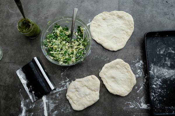 If you're looking for a great vegetarian weeknight meal, check out this Spinach Artichoke Calzone recipe on Shutterbean.com!