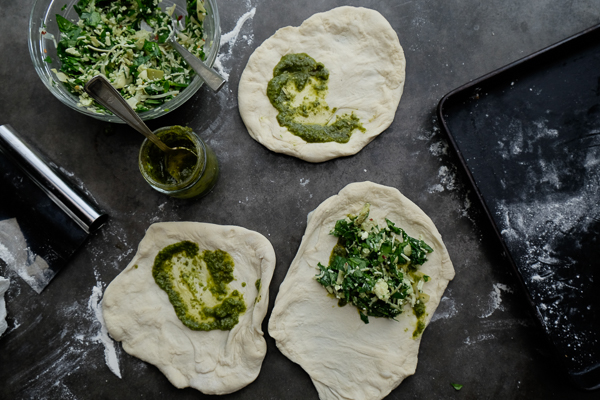 If you're looking for a great vegetarian weeknight meal, check out this Spinach Artichoke Calzone recipe on Shutterbean.com!