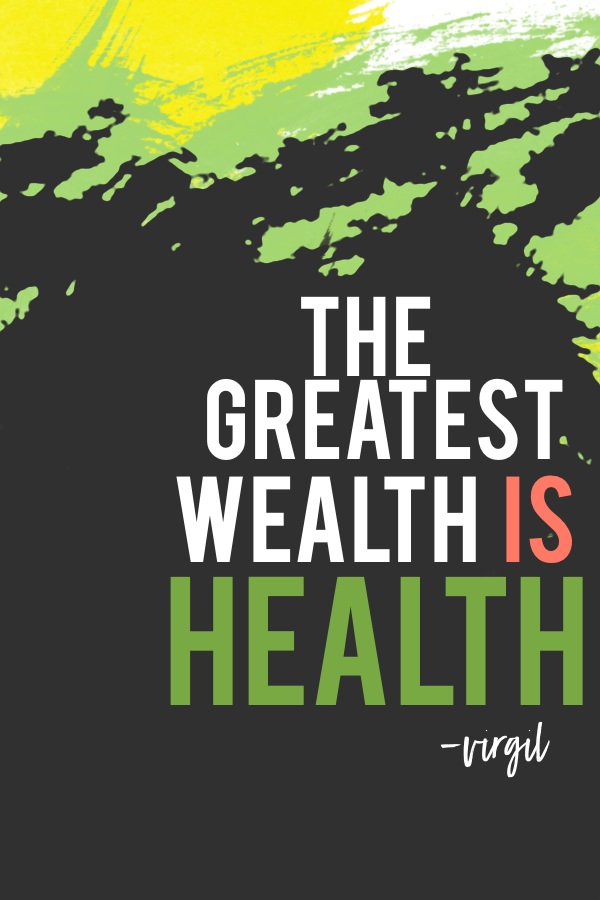 The Greatest Wealth is Health! See 30 Healthy Recipes on Shutterbean.com