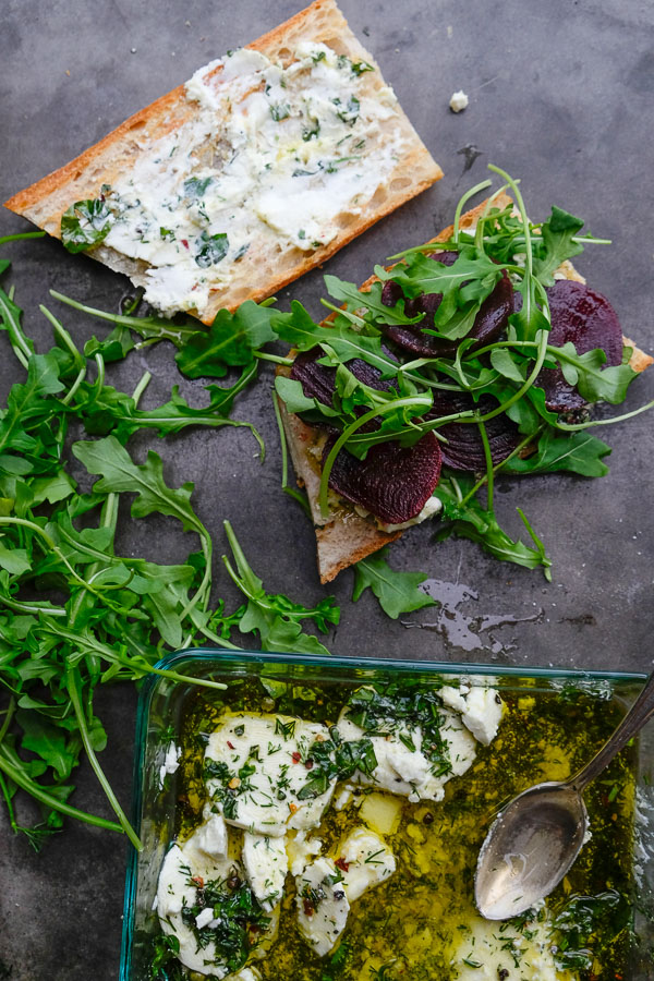 For an easy appetizer, try Herbed Goat Cheese. Recipe on Shutterbean.com