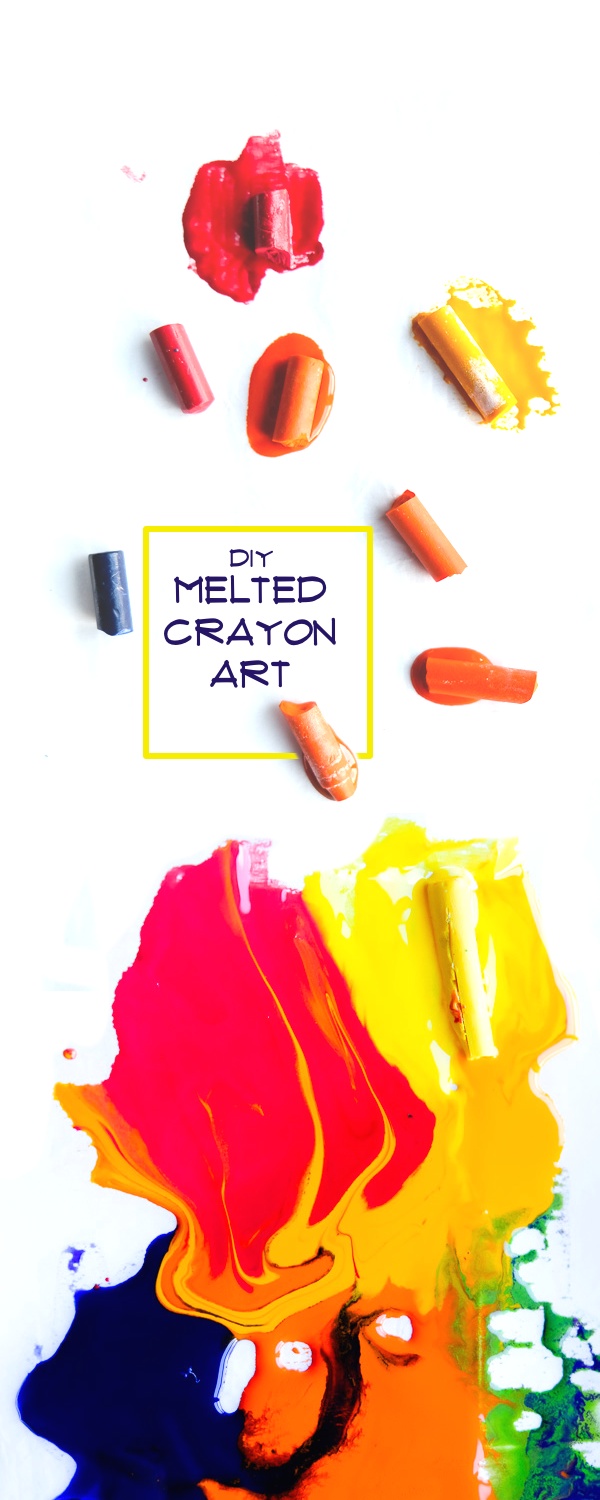 Melted Crayon Art