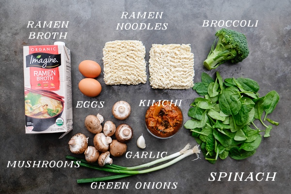 Dinner is just a few minutes away with this Mushroom Ramen recipe made with Imagine Broths & Soups. Find the recipe on Shutterbean.com!