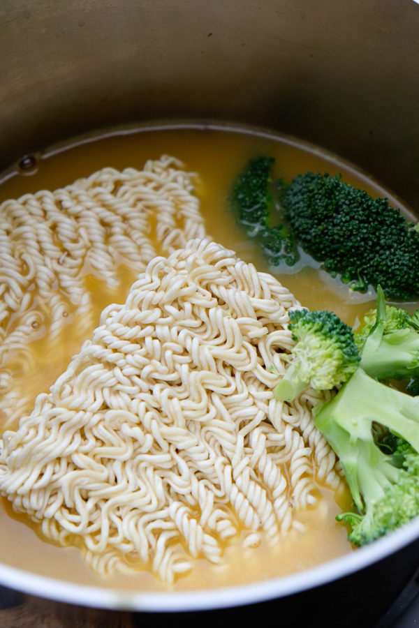 Dinner is just a few minutes away with this Mushroom Ramen recipe made with Imagine Broths & Soups. Find the recipe on Shutterbean.com!