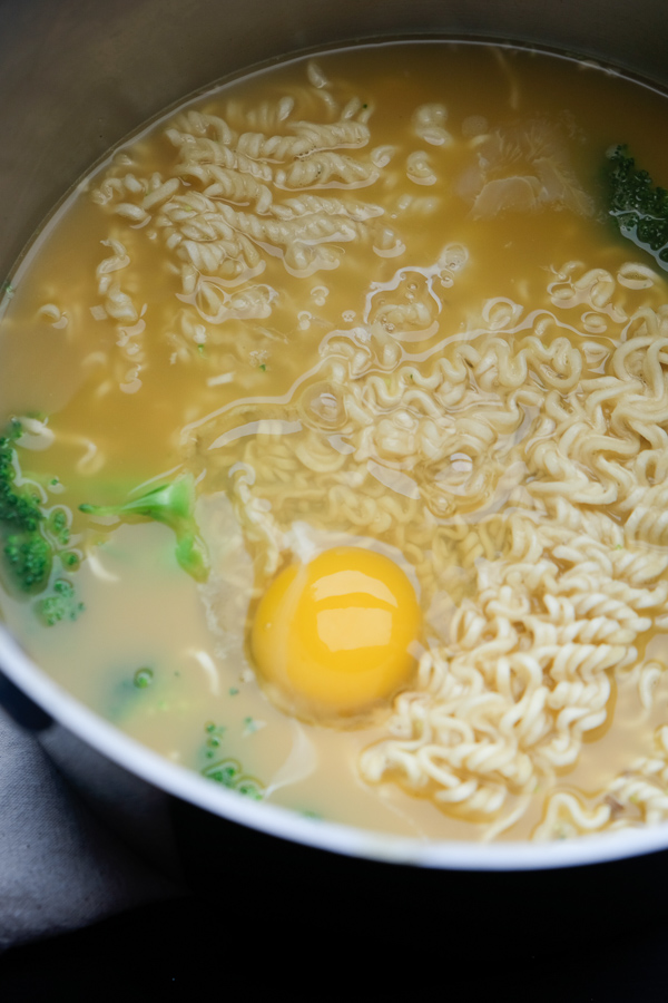 Dinner is just a few minutes away with this Mushroom Ramen recipe made with Imagine Broths & Soups. Find the recipe on Shutterbean.com!