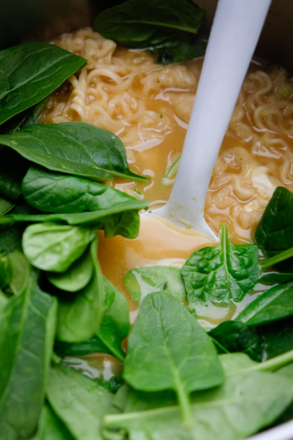 Dinner is just a few minutes away with this Mushroom Ramen recipe made with Imagine Broths & Soups. Find the recipe on Shutterbean.com!