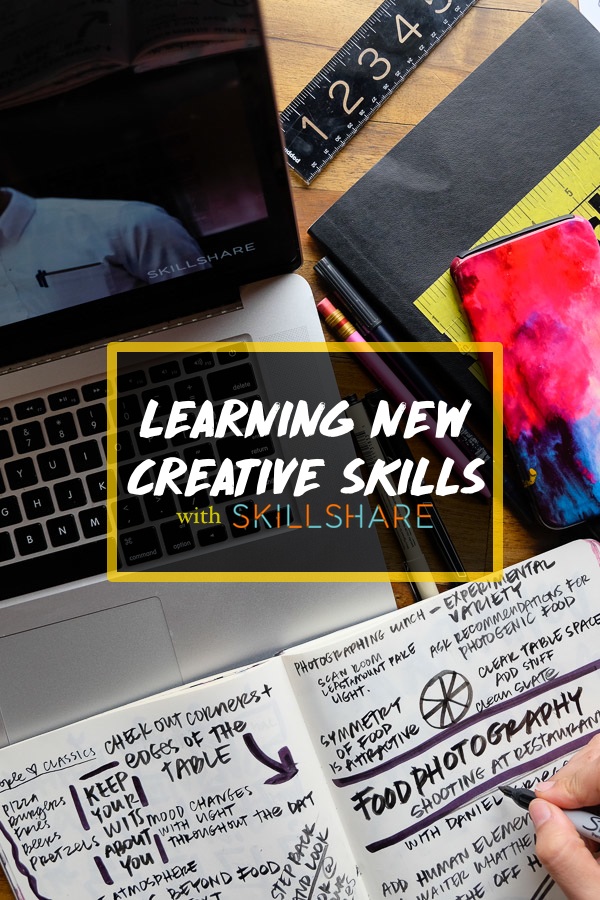 Learning New Creative Skills with Skillshare on Shutterbean.com