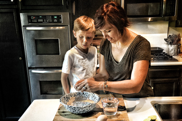 Making French Toast from scratch with kids is a great way to empower them to continue learning in the kitchen! See more on Shutterbean.com