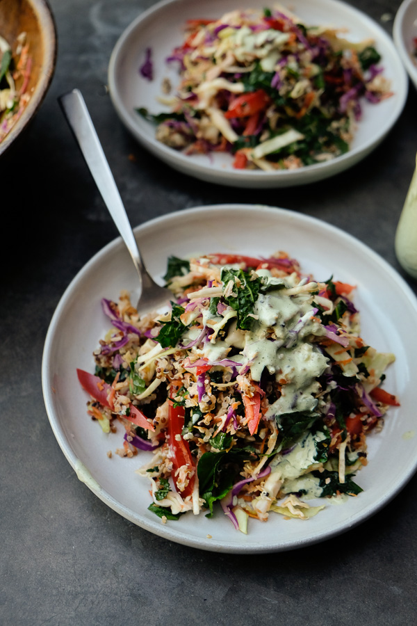 If you're looking for a good reset, check out this Coconut Quinoa Salad from Naturally Nourished. Recipe is on Shutterbean.com!