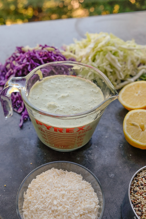 If you're looking for a good reset, check out this Coconut Quinoa Salad from Naturally Nourished. Recipe is on Shutterbean.com!