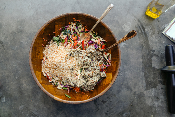 If you're looking for a good reset, check out this Coconut Quinoa Salad from Naturally Nourished. Recipe is on Shutterbean.com!