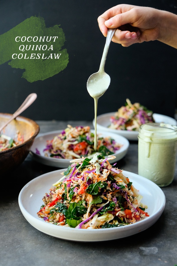 Coconut Quinoa Coleslaw