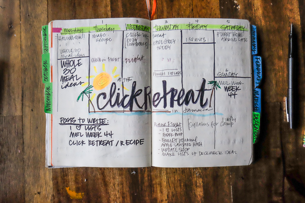 Bullet Journal Layout Ideas - see more on Shutterbean.com!