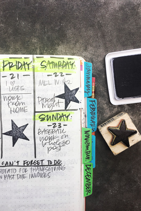 Tracy from Shutterbean.com shares her favorite Bullet Journal Supplies!