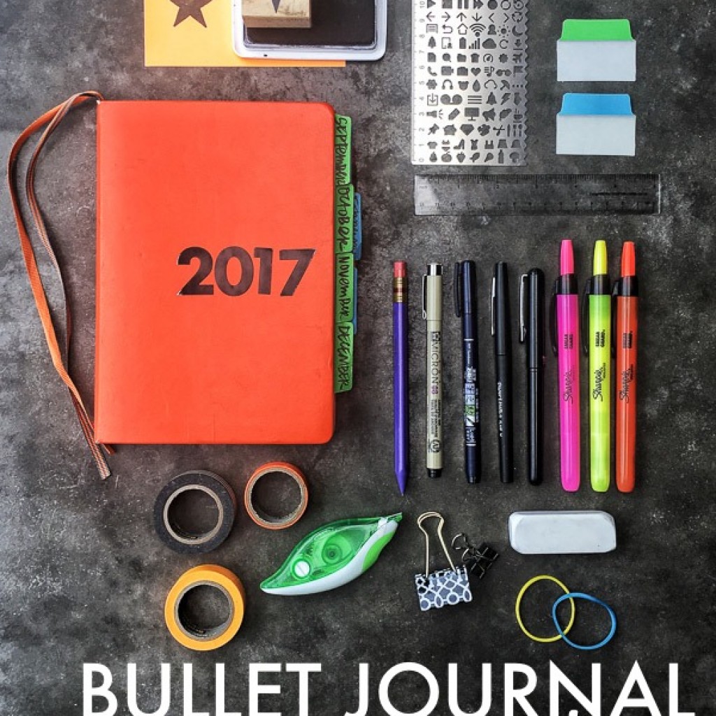 Purple Bullet Journal Supplies - Organized 31