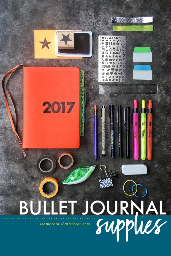 Bullet Journal On A Budget: The Best Bullet Journal Accessories