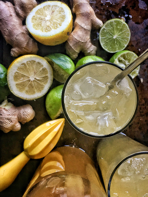 Love ginger beer? You can make your own concentrate for drinks & cocktails. Find the recipe on Shutterbean.com