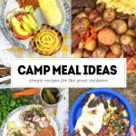 Tracy from Shutterbean.com shares her Camping Meal Ideas to liven up your camp life!