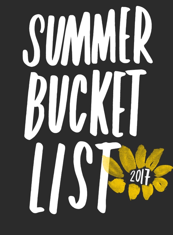 Shutterbean Summer Bucket List 2017 !!!