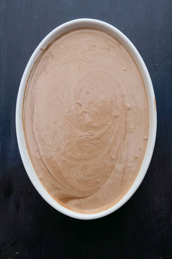 Frozen Mocha Mousse is an AMAZING frozen treat. No ice cream maker needed! Find the recipe on Shutterbean.com