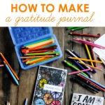 How to Make a Gratitude Journal - with and for kids! See more on Shutterbean.com