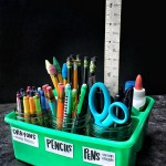 Creating a Homework Station is a great way to get yourself ready for the new school year! See more on Shutterbean.com