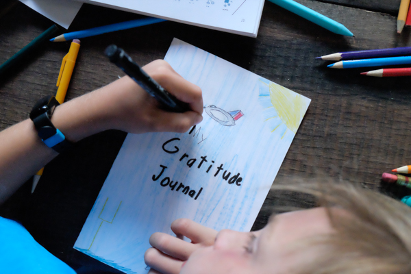 How to Make a Gratitude Journal - with and for kids! See more on Shutterbean.com