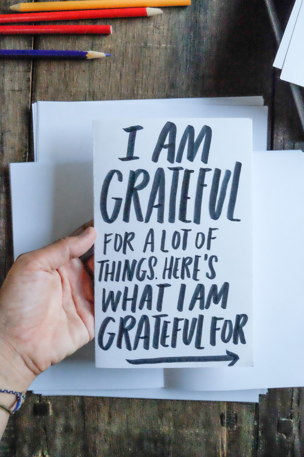 How to Make a Gratitude Journal - with and for kids! See more on Shutterbean.com