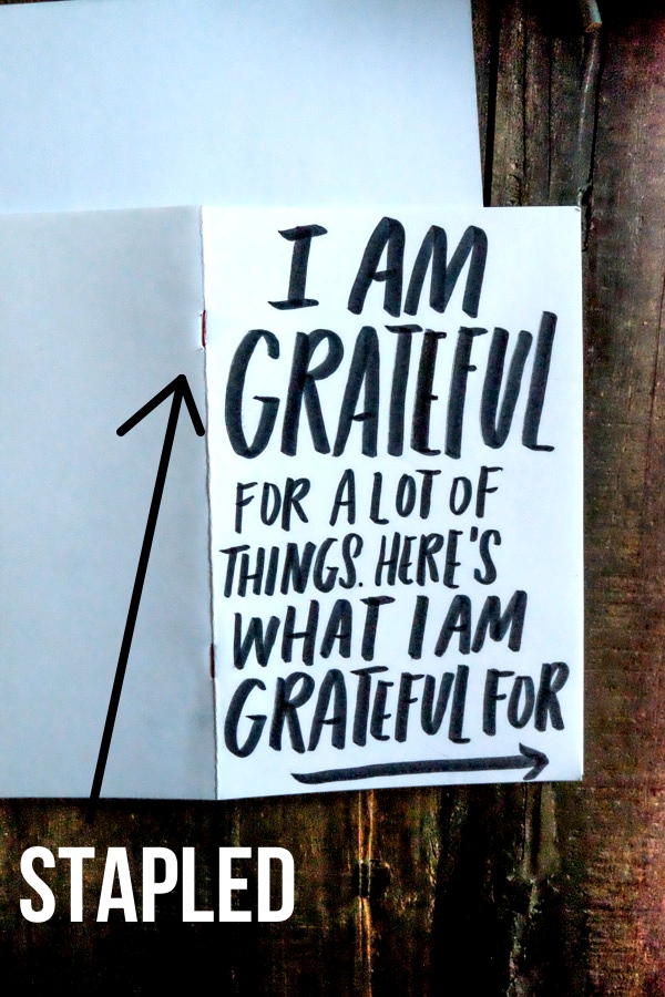 How to Make a Gratitude Journal - with and for kids! See more on Shutterbean.com